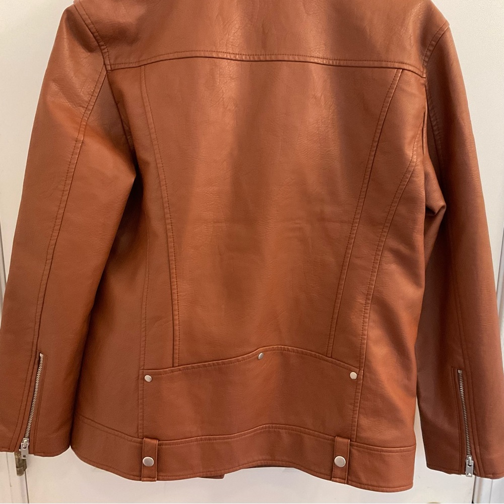 7 For All Mankind Vegan Leather Jacket - NWT - Medium - Picture 11 of 14